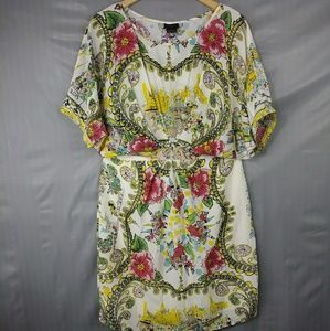 Anthropologie Collette Dinnigan Silk dress size 12